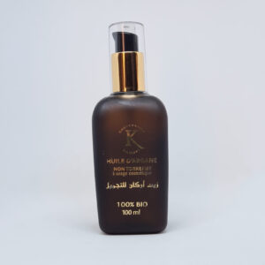 HUILE D ARGAN Cosmétique 100 ml Verre - Visage Corps et Cheveux