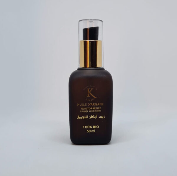 HUILE D ARGAN Cosmétique 50 ml Verre - Visage Corps et Cheveux